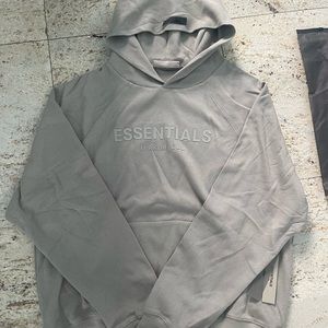 Fear of God Essentials Waffle Raglan Hoodie Seal